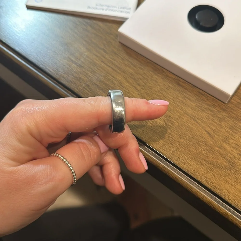 ŌURA Horizon Silver Ring - SZ 11